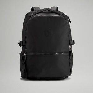 Lulu black New Crew backpack